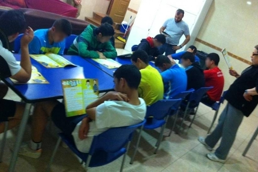 Los jóvenes atendidos en el Centro Educativo de Menores Infractores de Melilla participan en unas jornadas de prevención del ‘consumismo’