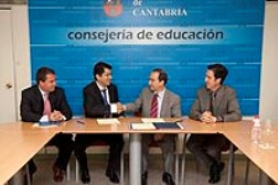 Fundación Diagrama firma un convenio con la Consejería de Educación, Cultura y Deporte de Cantabria para prevenir el abandono escolar