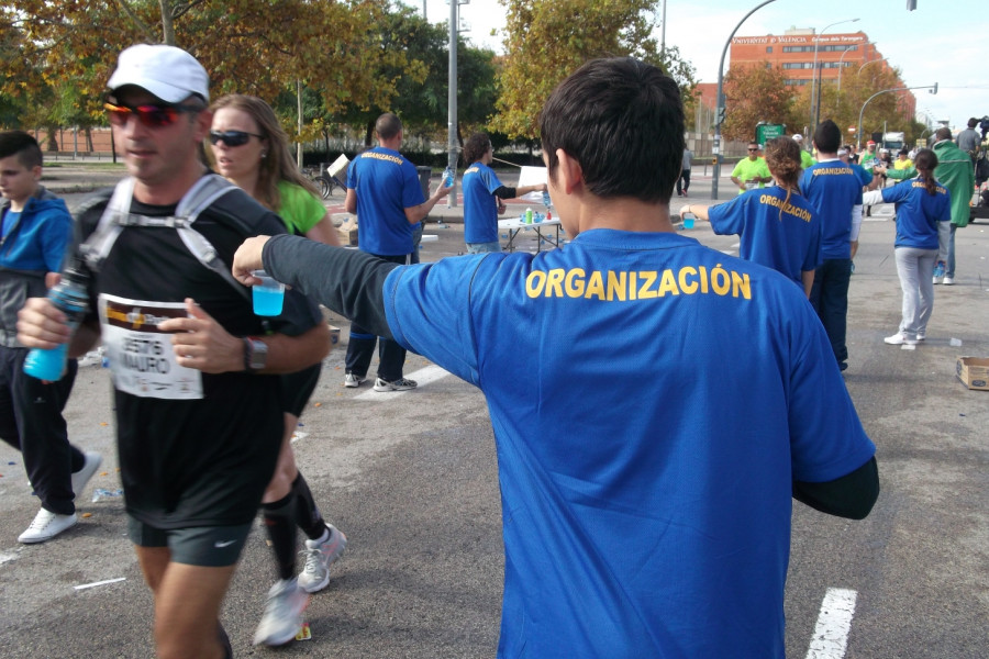 Los menores del centro ‘Campanar’ colaboran en la Maratón Divina Pastora 2012 de Valencia