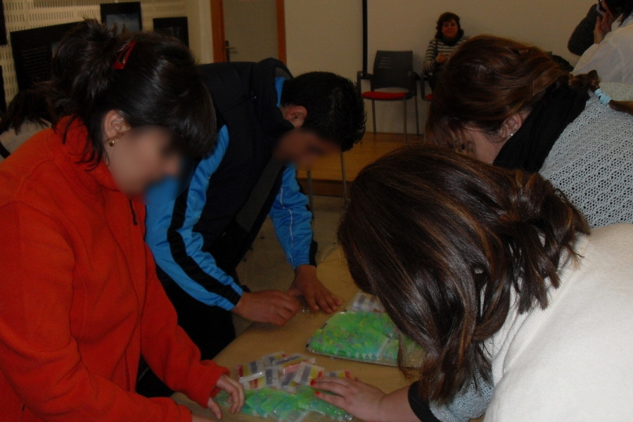 Los menores del centro ‘Las Lagunillas’ (Jaén) participan en una actividad de sensibilización medioambiental en Sierra Mágina