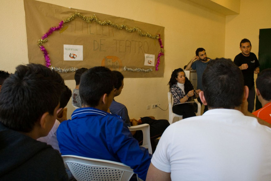 Taller de teatro para los menores atendidos en el centro ‘Els Reiets’ de Alicante