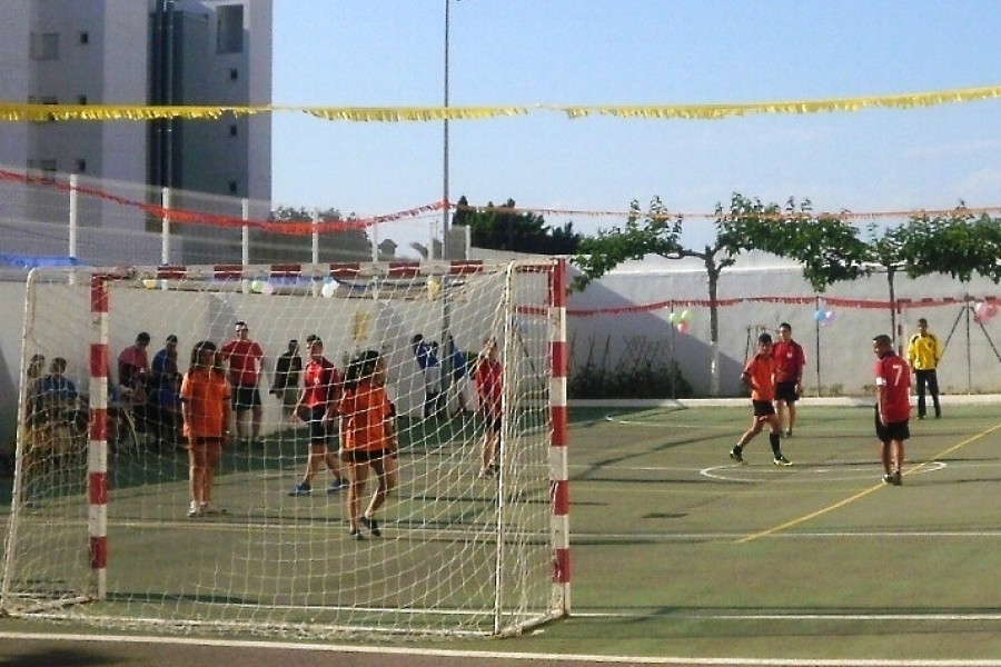 El centro de acogida ‘Sant Sebastià’ de Vinaroz (Castellón) celebra la final de la liga juvenil ‘Luis Amigó’