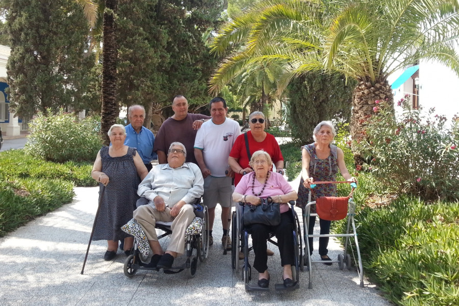 Programa de termalismo y rehabilitación para las personas mayores de la residencia ‘Altavida’ de Abanilla (Murcia)