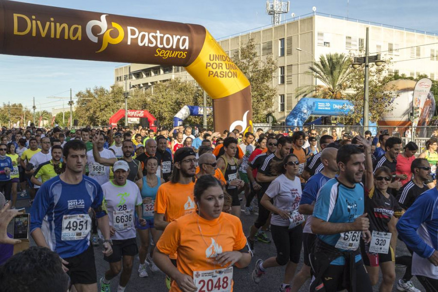 Menores atendidos en el centro ‘Campanar’ de Valencia participan como voluntarios en la maratón ‘Divina Pastora’