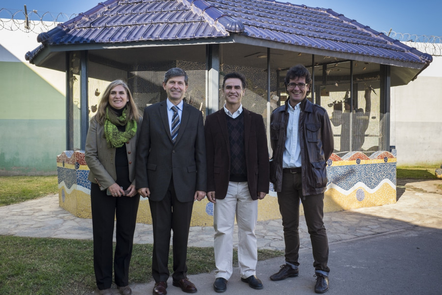 El alcalde de Castellón de la Plana visita el centro de reeducación ‘Pi Gros’ ubicado en esta localidad