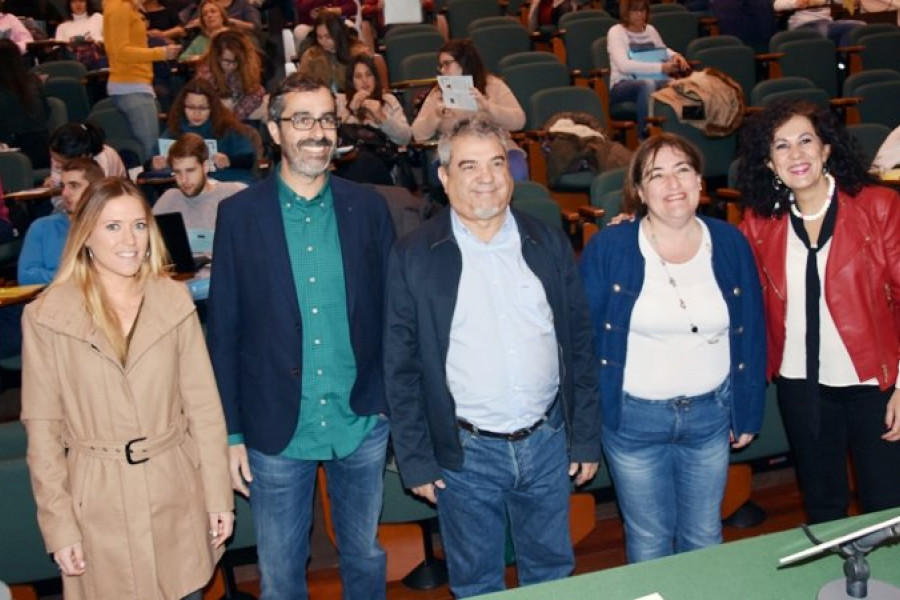 Lara Pérez, Javier Núñez, José María Bleda,  Pilar Marco, Teresa Martín.