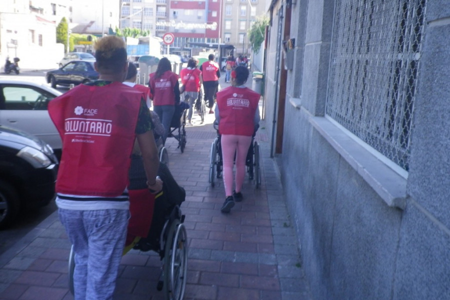 Los menores del hogar de convivencia ‘Los Pinos’ de Molina de Segura (Murcia) participan en una actividad de cooperación intergeneracional. Fundación Diagrama. Murcia 2018. 