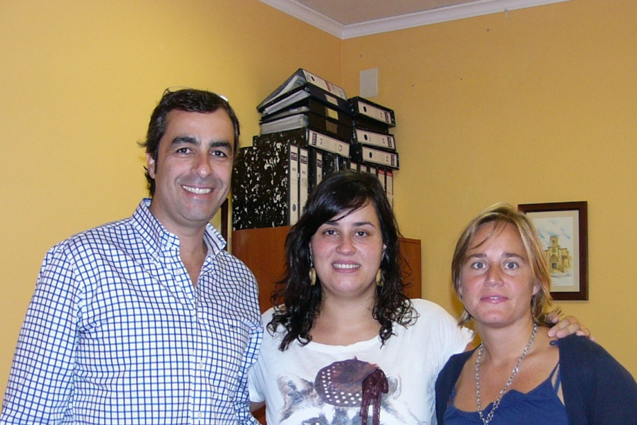 La alcaldesa de Alcaraz (Albacete) visita la Residencia 'Nuestra Señora de Cortes' de Fundación Diagrama