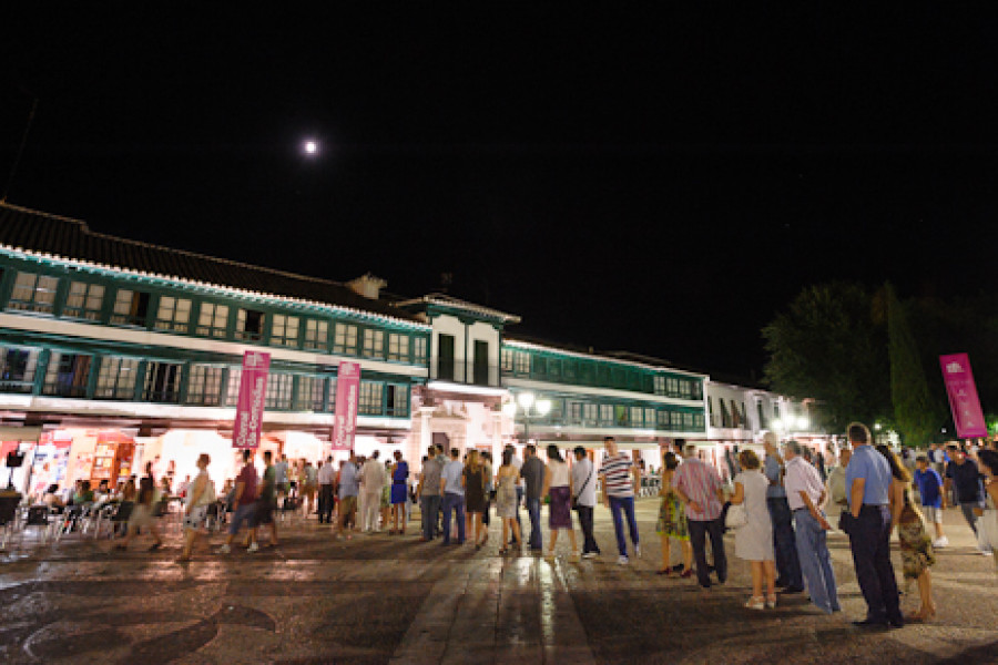 Los menores del centro ‘La Cañada’, en Fernán Caballero (Ciudad Real), disfrutan del Festival de Teatro Clásico de Almagro