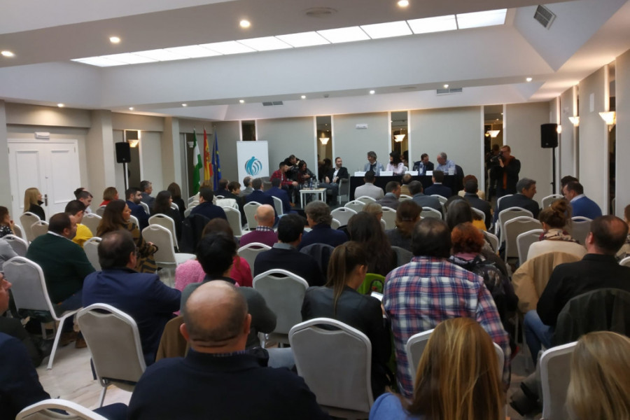 Autoridades y representantes del tejido empresarial de Córdoba se suman al vigésimo aniversario de Fundación Diagrama en la provincia. Fundación Diagrama. Andalucía 2019. 