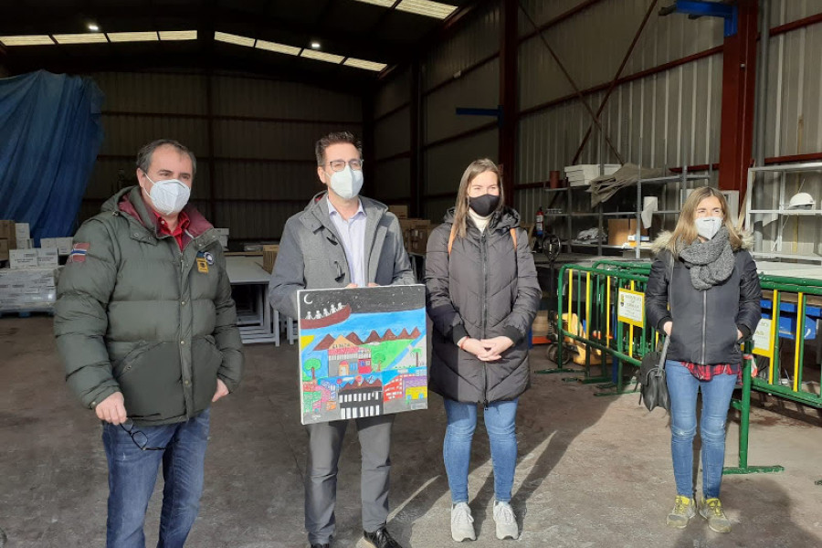 El Ayuntamiento de Colindres recibe una donación solidaria por parte de Fundación Diagrama en Cantabria
