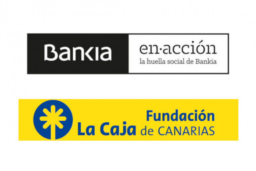 Logotipos de Bankia y Fundación La Caja de Canarias