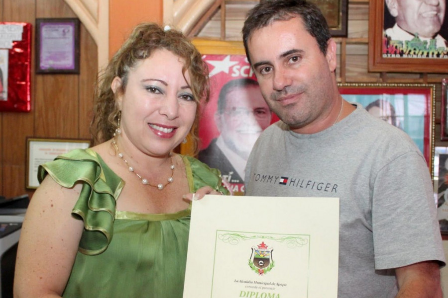 Fundación Diagrama, galardonada con el “Diploma al Apoyo en Proyectos Sociales” de Apopa, en  El Salvador