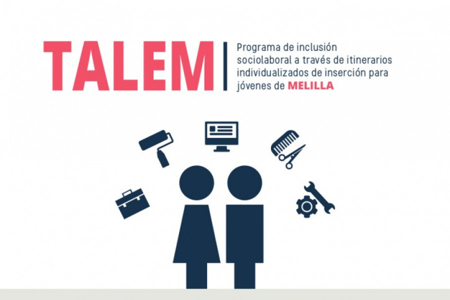Profesionales del Programa TALEM de Melilla imparten charlas informativas sobre las actividades de inserción que desarrollan