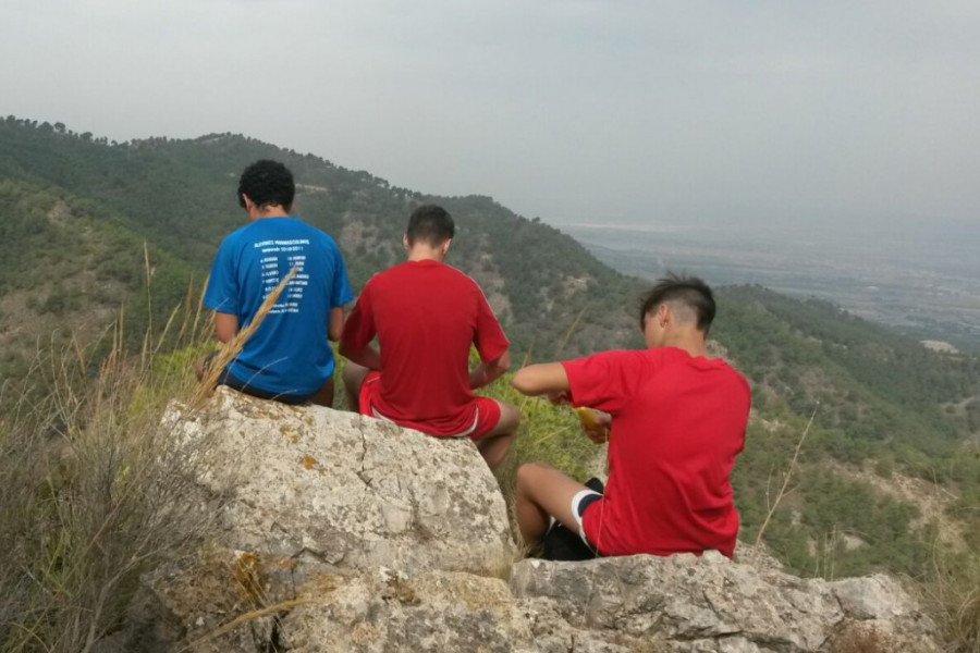 Ruta por la sierra de Carrascoy y el Valle 2017. Centro 'Arrui'. Fundación Diagrama.