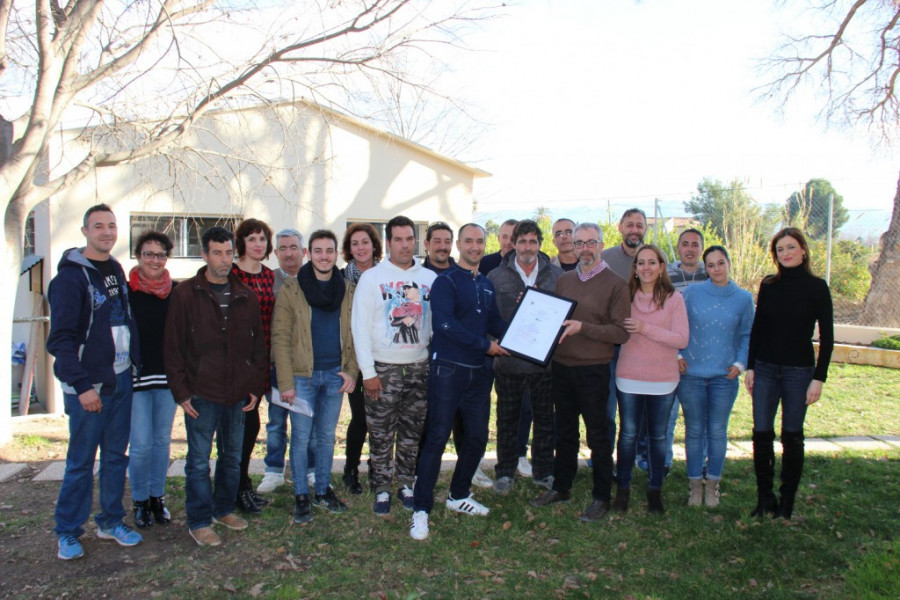 El Proyecto Helianthus de Fundación Diagrama recibe el certificado de la Norma ONG Calidad concedido por el Instituto para la Calidad de las ONG. Fundación Diagrama 2018.
