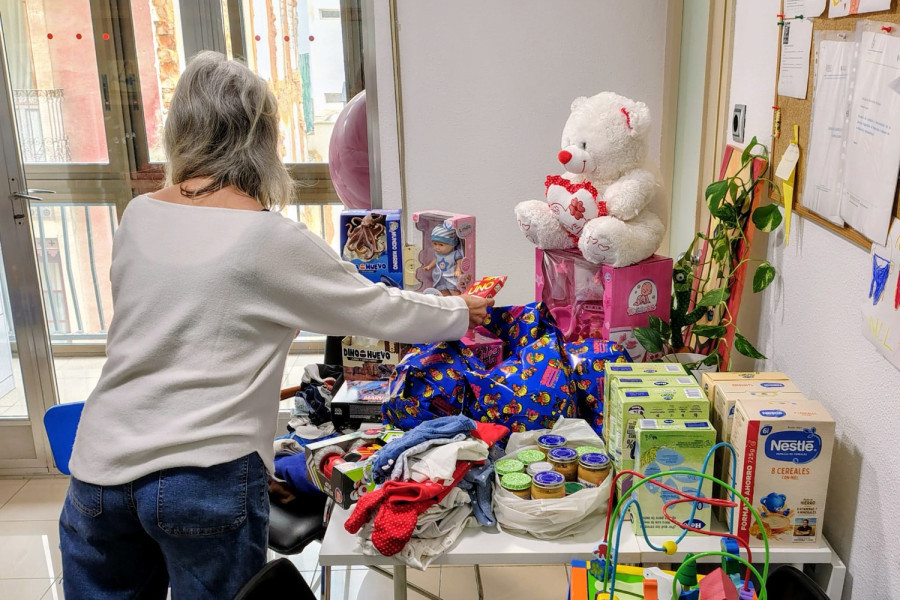 Colecta solidaria en el SAANNA de Alicante