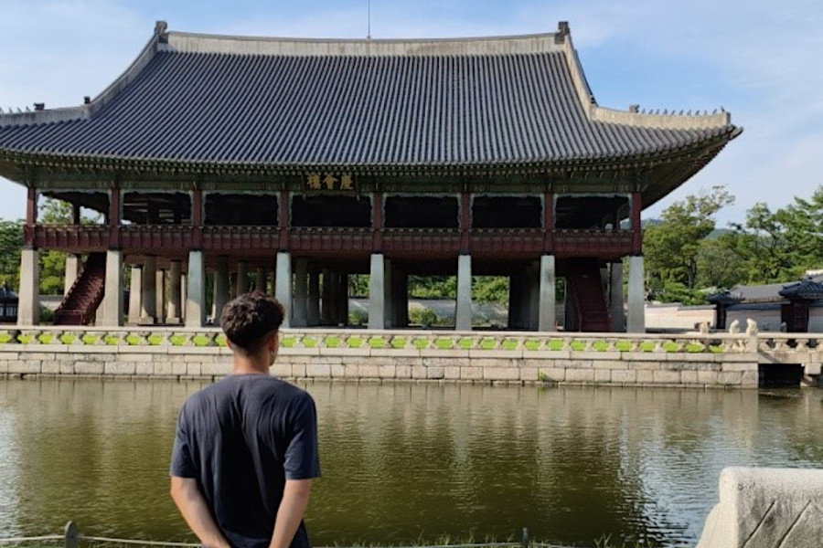 Una imagen de Diego en Corea del Sur