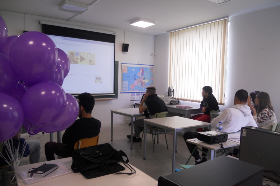 Día Internacional de la Mujer. Centro 'Monteledo' de Ourense. Fundación Diagrama