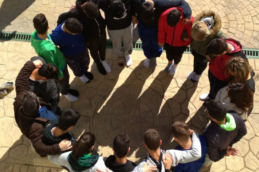 Los menores del centro ‘El Limonar’ de Alcalá de Guadaíra (Sevilla) participan en acciones de sensibilización por el Día del Síndrome de Down. Fundación Diagrama. Andalucía 2018.