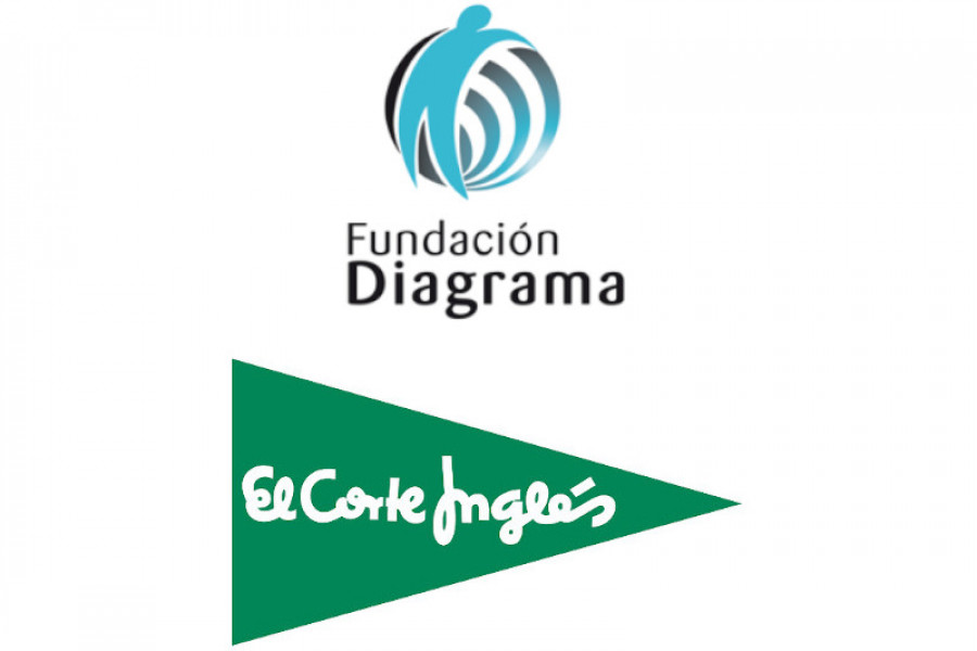 Logotipos de Fundación Diagrama y El Corte Inglés