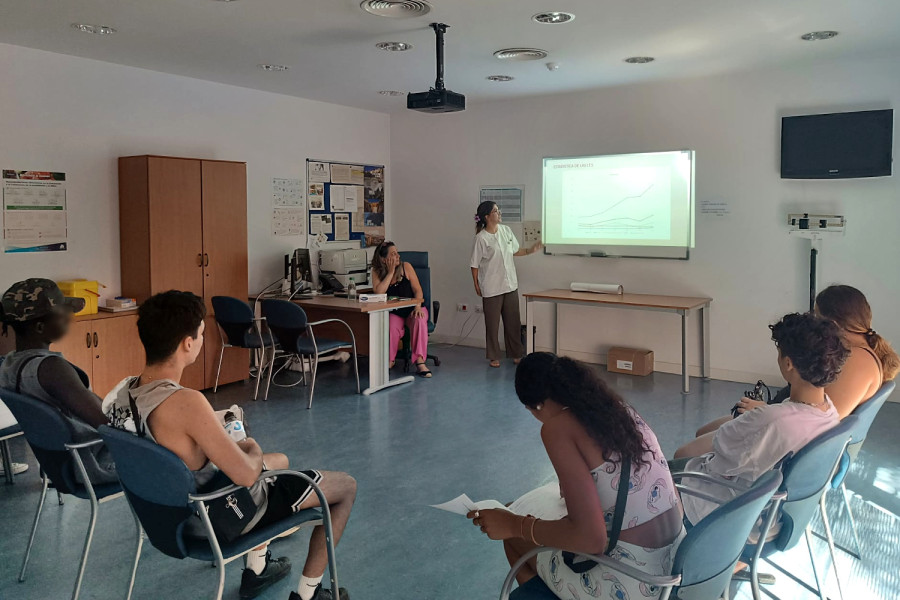 Charla de prevención en el EOEE