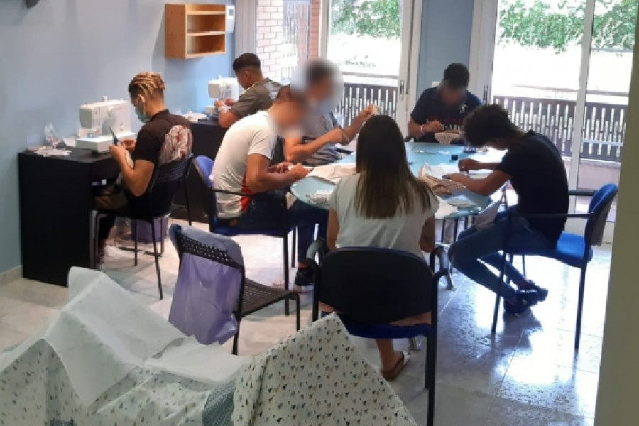 Fundación Diagrama impulsa la inserción sociolaboral de jóvenes atendidos en Tarragona con la colaboración de la Escola d’Art Floral de Cataluña. Fundación Diagrama. Cataluña 2020. 