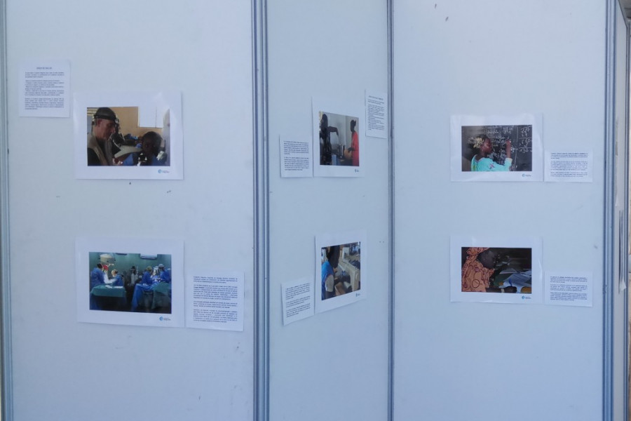 Exposición ‘Fundación Diagrama en Senegal: Una década construyendo futuro’ en Santander. 2017. Fundación Diagrama