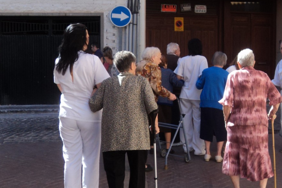 Fiestas de Almodóvar del Campo. Residencia 'San Juan de Ávila'. Fundación Diagrama 2017. 