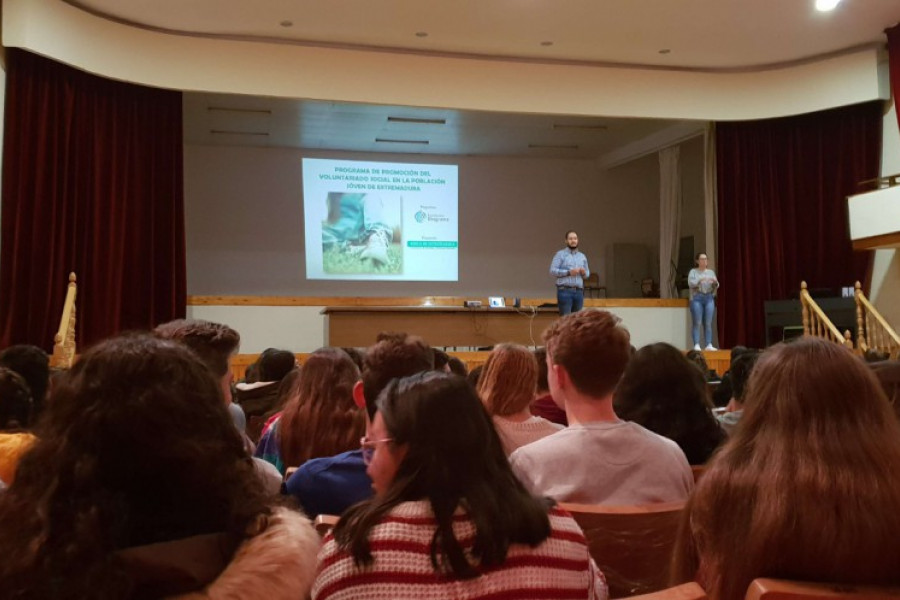 Finaliza la tercera edición del Programa de Promoción del Voluntariado Social para jóvenes de Extremadura impulsado por Fundación Diagrama. 2018