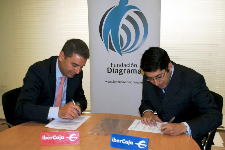 Ibercaja y Fundación Diagrama firman un convenio de colaboración para desarrollar un programa de estimulación multisensorial en las residencias para mayores ‘Altavida’ y ‘Nuevo Azahar’