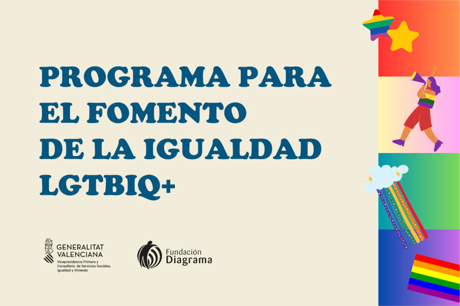 Fundación Diagrama inicia el Programa para el fomento de la igualdad LGTBIQ+ en centros educativos de las provincias de Valencia y Castellón