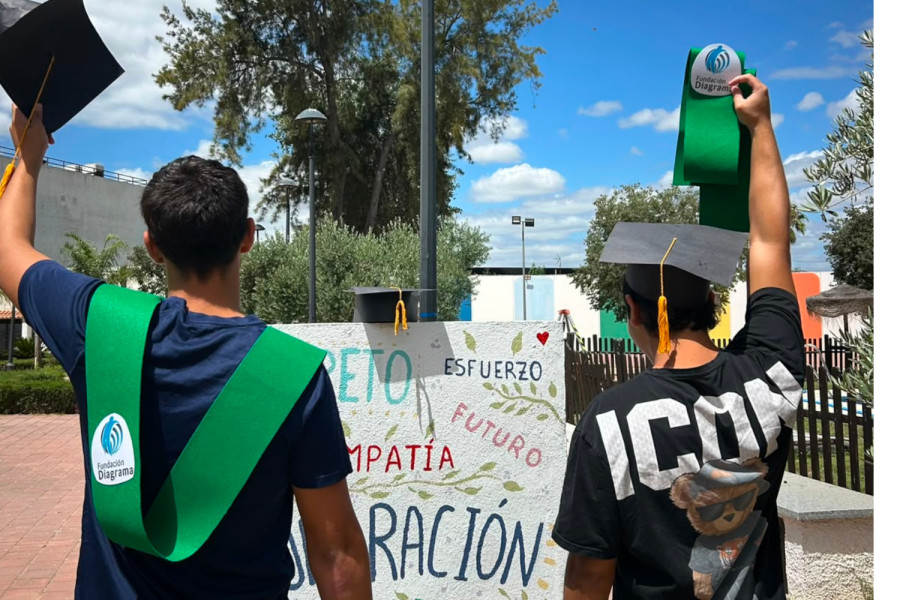 Jóvenes usuarios del centro 'Odiel' finalizan con éxito sus periodos educativos y formativos