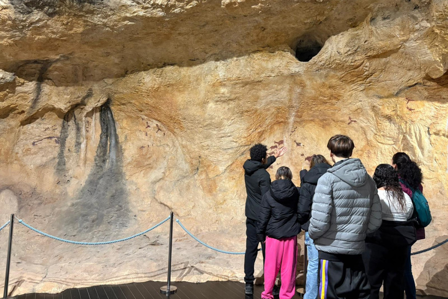Visita a las pinturas rupestres