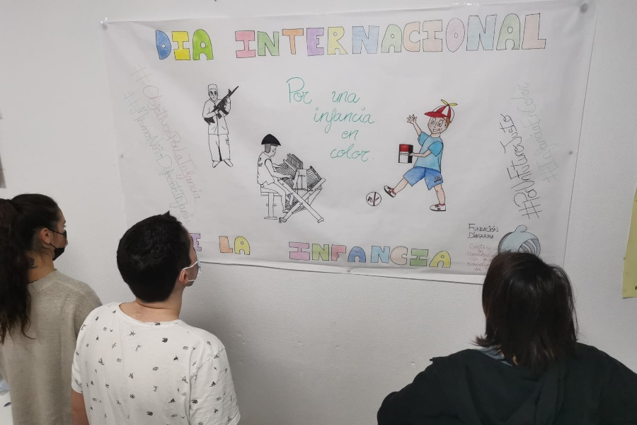 Fundación Diagrama celebra el Día Internacional de los Derechos de la Infancia con actividades de sensibilización y concienciación en varios de sus centros