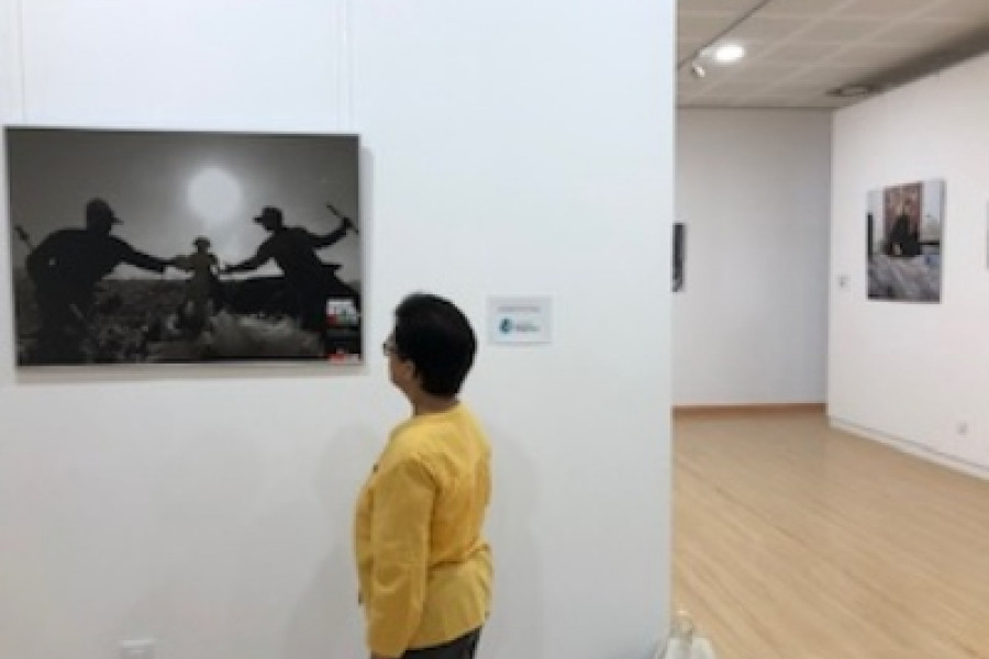 Fundación Diagrama participa en una exposición fotográfica en Cantabria con motivo del Día del Cooperante 2019.