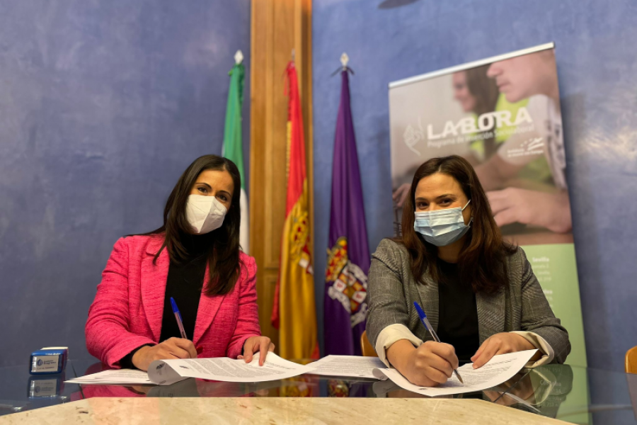 Fundación Diagrama firma un convenio con el Ayuntamiento de Jaén para potenciar la inserción sociolaboral de las personas atendidas en el Programa Labora. Andalucía 2022