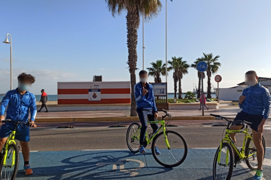 Los hábitos de vida saludable obtenidos con el ejercicio físico marcan el nuevo taller realizado por los menores del centro ‘Ciudad de Melilla’ 
