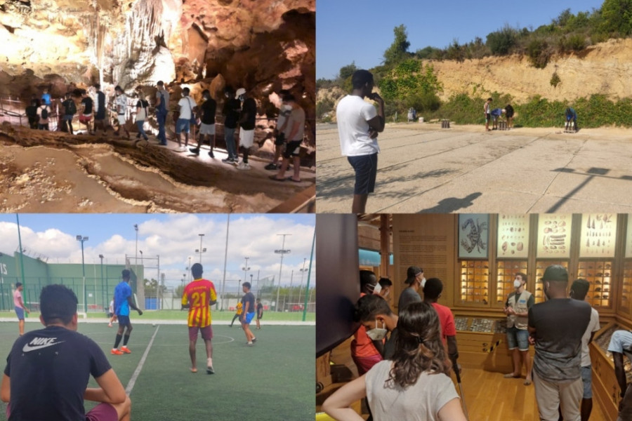 Jóvenes atendidos en distintos centros de Fundación Diagrama en Tarragona participan en un programa de convivencia intercultural