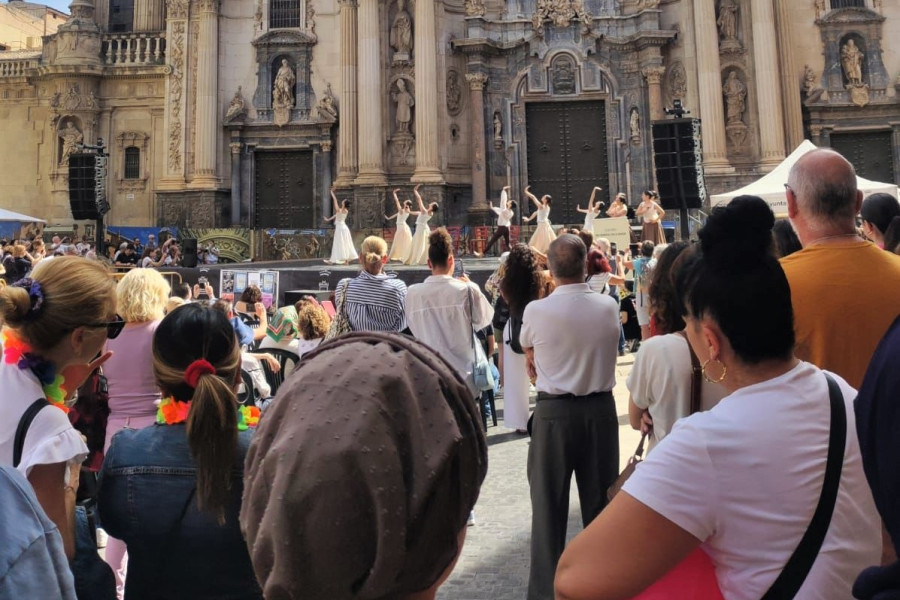 Actividades organizadas en la Plaza Cardenal Belluga de Murcia