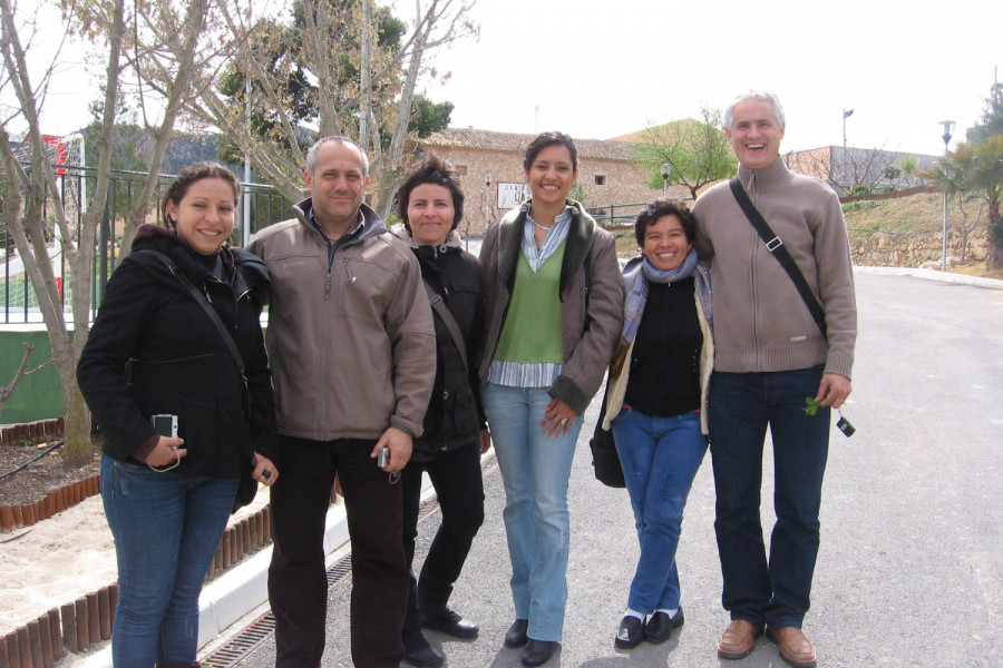 Responsables de la ONG Funsalprodese de El Salvador visitan los proyectos de Fundación Diagrama en la Región de Murcia
