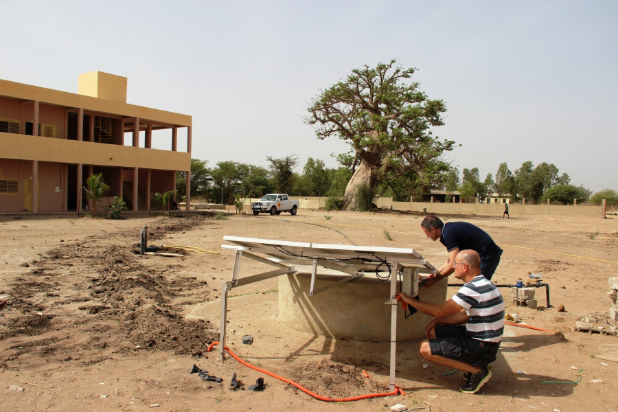 Técnicos de Fundación Diagrama visitan los proyectos de cooperación que la entidad lleva a cabo en Senegal