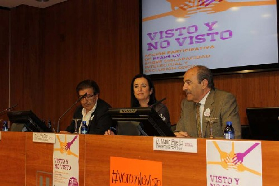 Profesionales de Fundación Diagrama participan en una jornada sobre discapacidad intelectual y exclusión social celebrada en Valencia