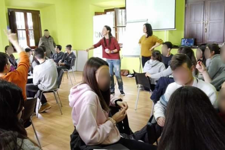 Participación en el proyecto 'Jóvenes y valores'. Fundación Diagrama. Cantabria.