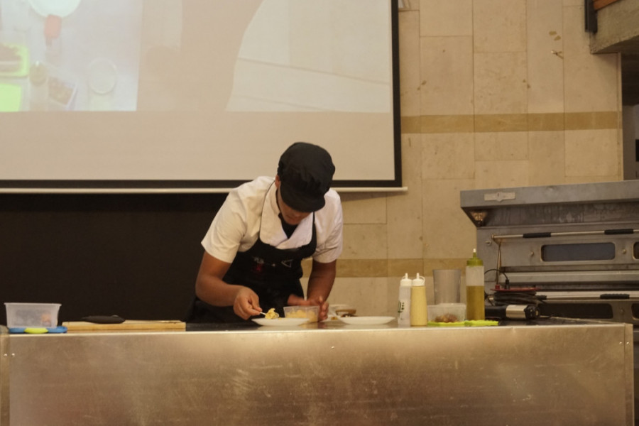 Un joven atendido en el centro ‘Ullals II’ de Ulldecona (Tarragona) consigue la cuarta posición en un concurso de cocina. Fundación Diagrama. Cataluña 2019. 