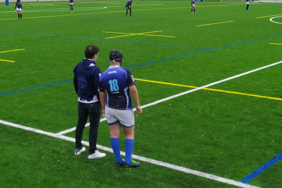 Un joven atendido en el Hogar ‘Benalúa’ de Alicante disputa su primer partido oficial con el Akra Bárbara Rugby Club