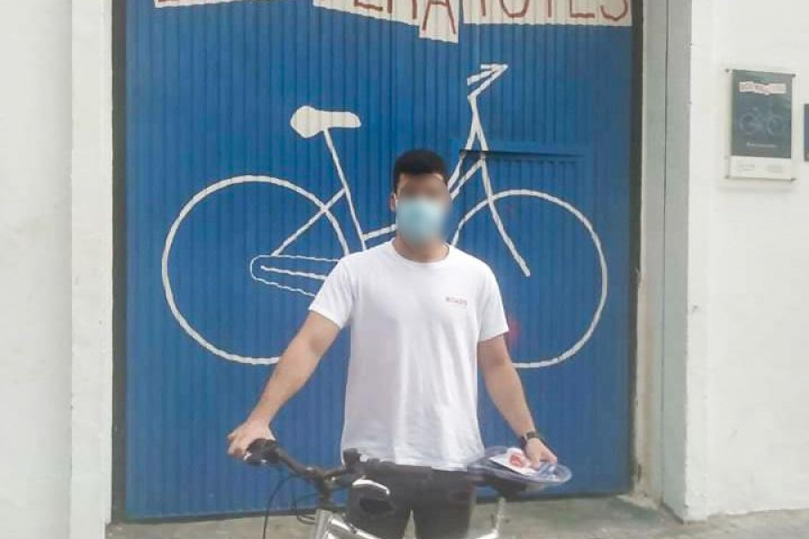 Los jóvenes atendidos en la residencia ‘Anassim’ de Llanera de Ranes (Valencia) se suman al proyecto de movilidad sostenible ‘Bicis para todas’. Fundación Diagrama. Comunidad Valenciana 2020. 