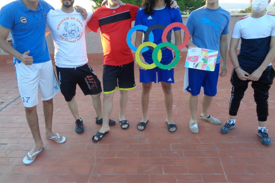 Los jóvenes atendidos en la residencia ‘La Villa’ de Villena (Alicante) celebran unas ‘Olimpiadas’ con numerosas actividades deportivas. Fundación Diagrama. Comunidad Valenciana 2020.