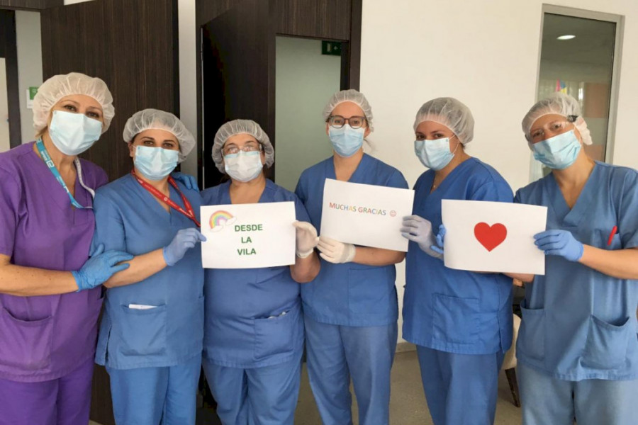 Los jóvenes atendidos en las Residencias ‘Torrent II’ y ‘Torrent III’ de Valencia participan en el proyecto solidario ‘Palabras que curan el aislamiento’. Fundación Diagrama. Comunidad Valenciana 2020. 