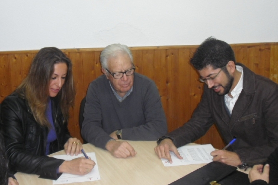 Fundación Diagrama firma un convenio de colaboración con Cruz Roja Pinoso para la realización de actividades de voluntariado